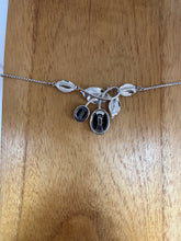 Load image into Gallery viewer, Van Dell Sterling Plum Necklace