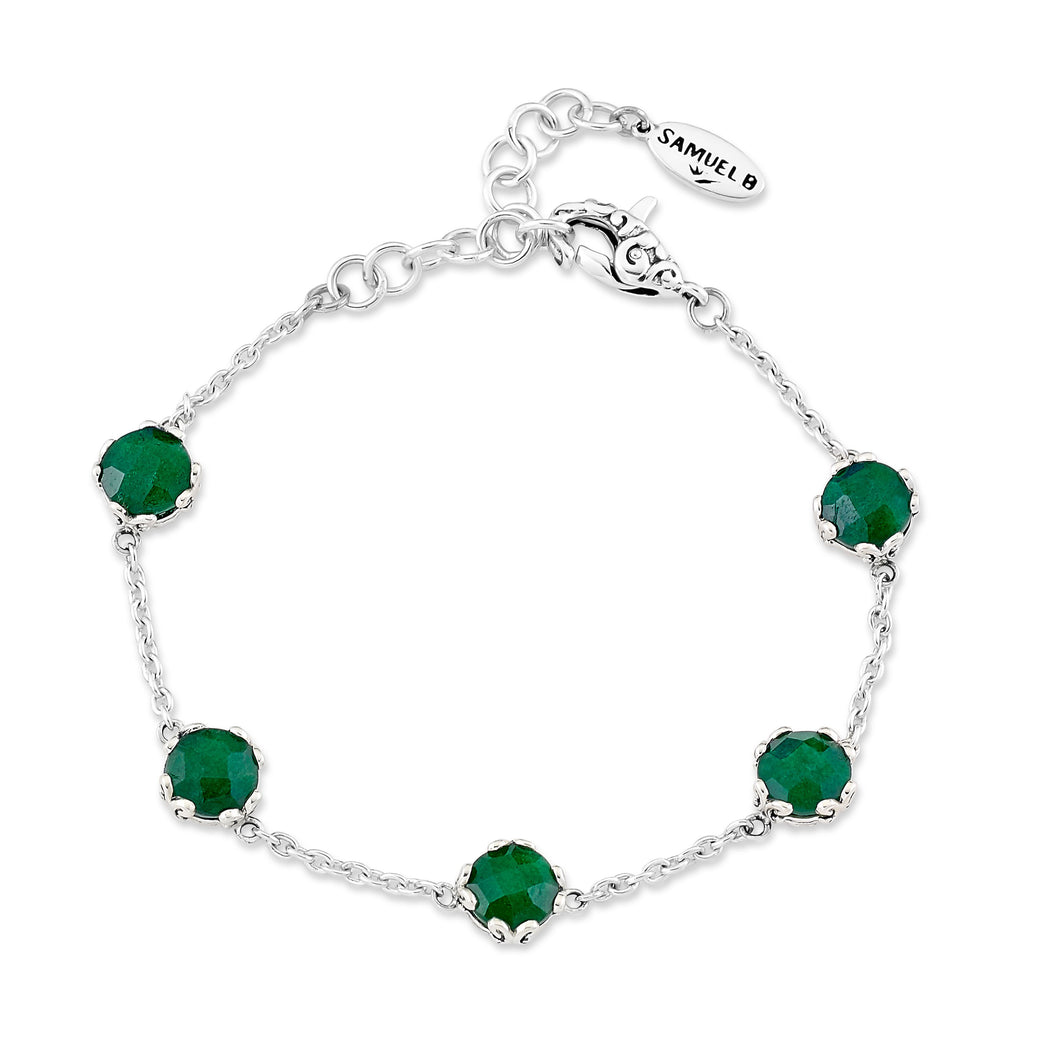 Glow Station Bracelet - Emerald - May