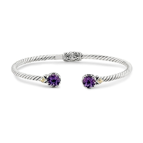 Glow Bangle - Amethyst - February