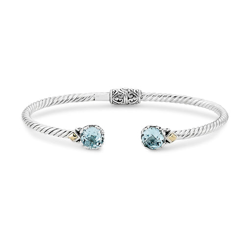 Glow Bangle - Blue Topaz - December Alternate