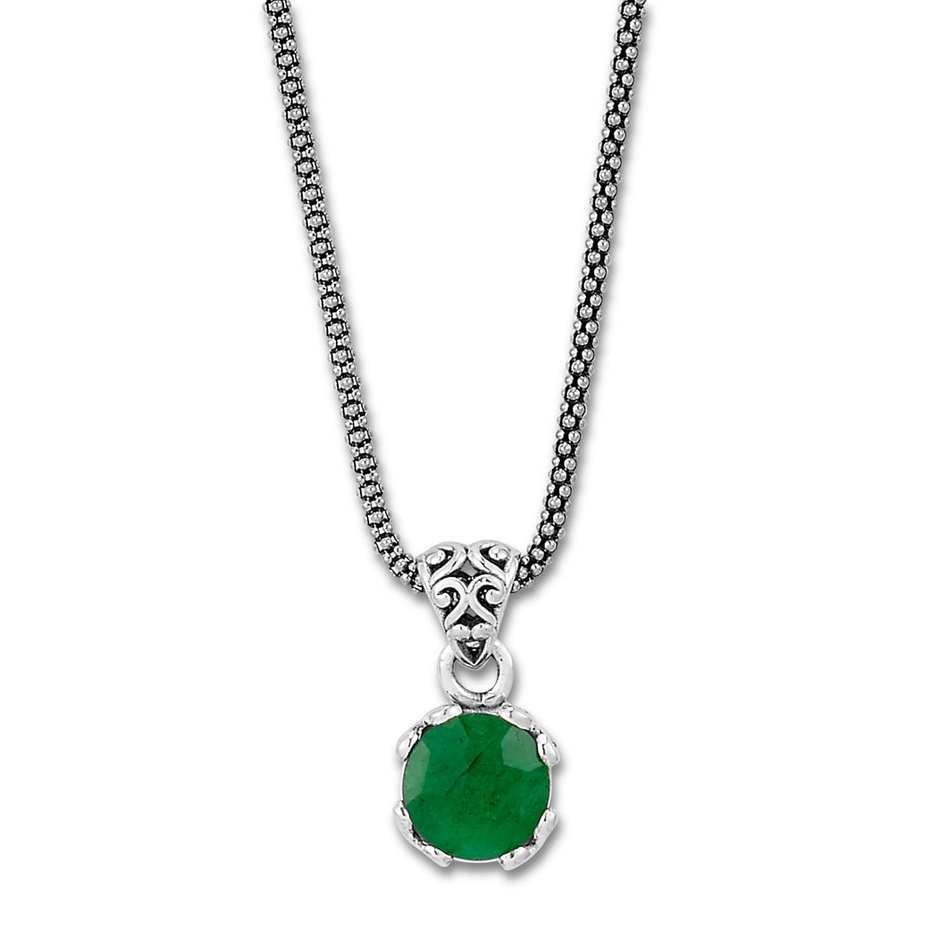 Glow Necklace - Emerald - May