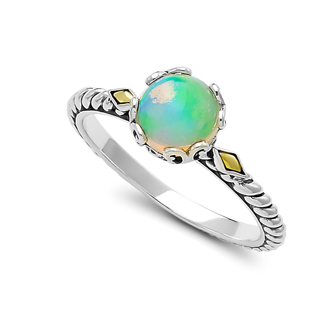 Glow Ring - Opal - October