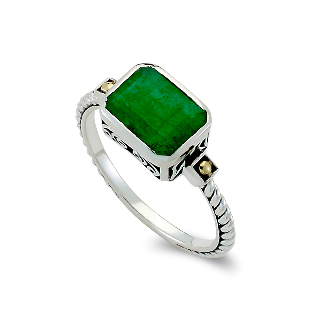 Eirini Ring - Emerald - May