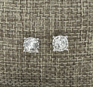 1.00 Carat Diamond Studs